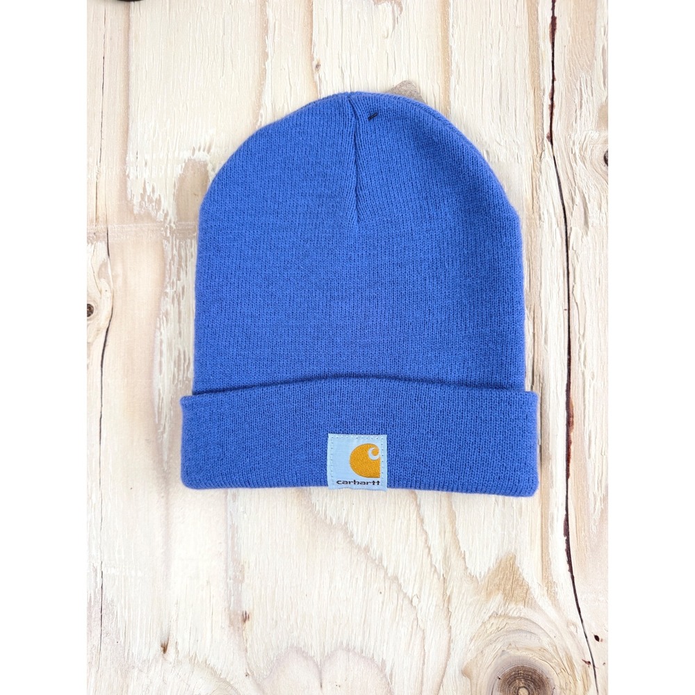 Carhartt Watch Hat Youth  Marlin Blue NEW Acrylic Beanie AH8977 Outdoor Active